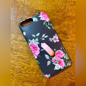 iPhone 6 7 8 Plus Loopy Case Midnight Rose